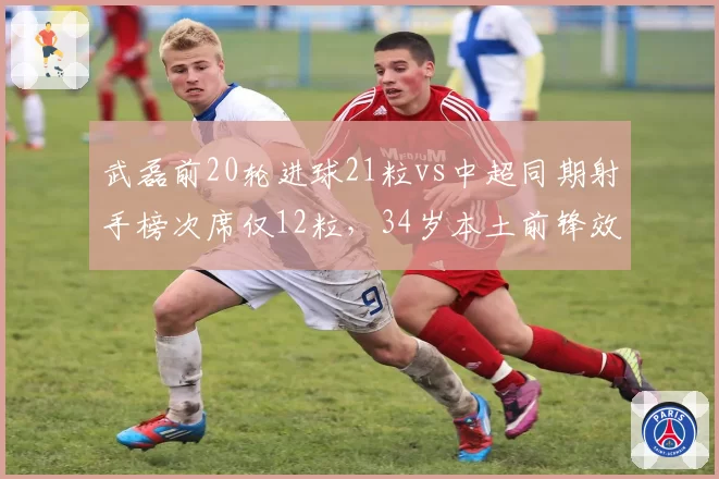 武磊前20轮进球21粒vs中超同期射手榜次席仅12粒，34岁本土前锋效率碾压外援群